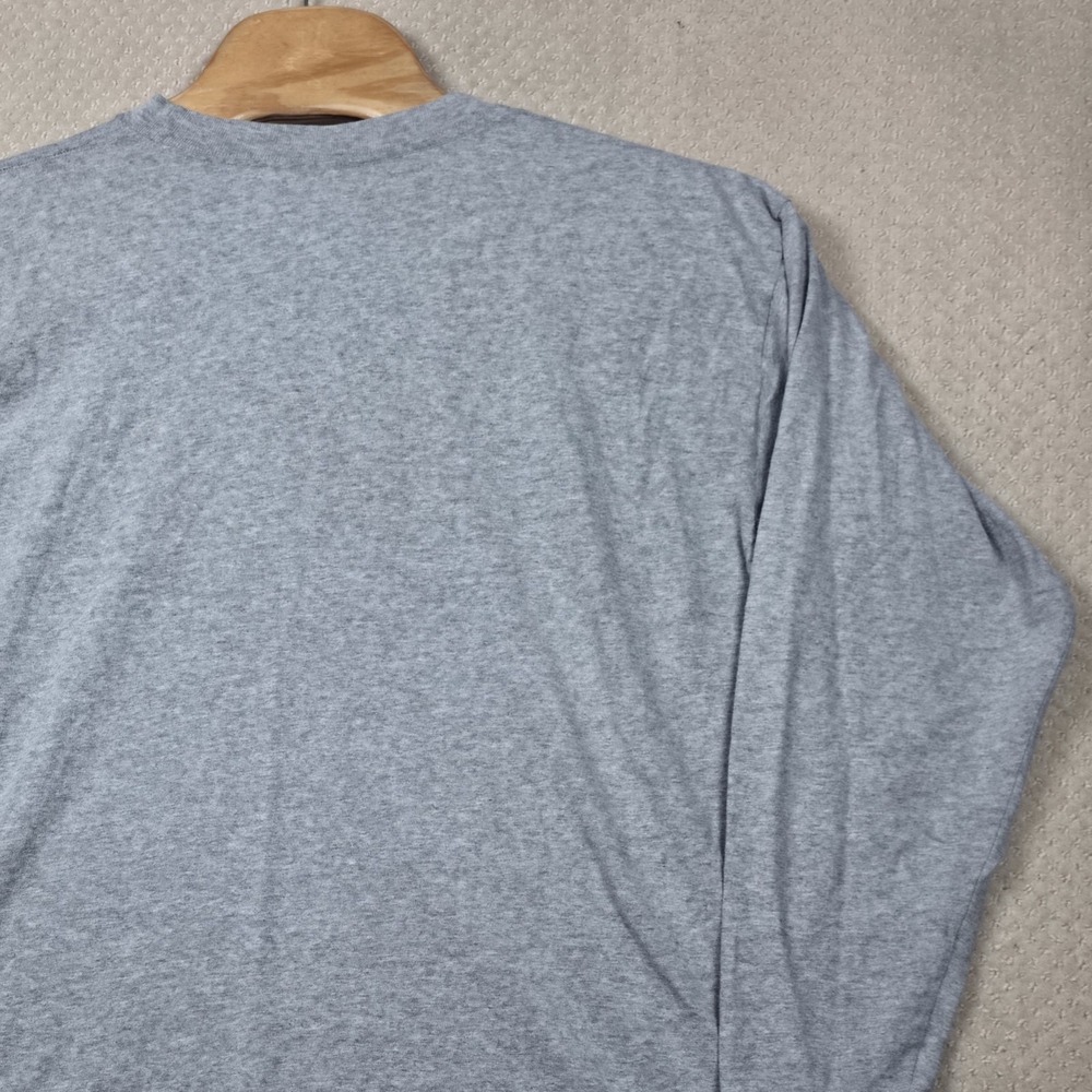 Vintage Y2K Nike Michigan State Spartans T-Shirt Mens L Gray Center Swoosh 90s - Picture 4 of 10